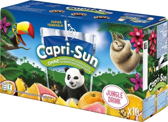 Capri-Sun - Jungle Drink 10x20cl Capri-Sun - Jungle Drink 10x20cl