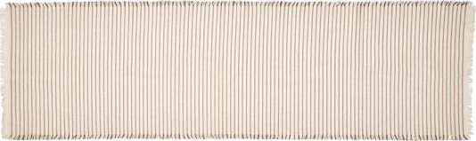 Broste Copenhagen Elouise bordløper 41,5x140 cm offwhite/fungi grey Broste Copenhagen Elouise bordløper 41,5x140 cm offwhite/fungi grey
