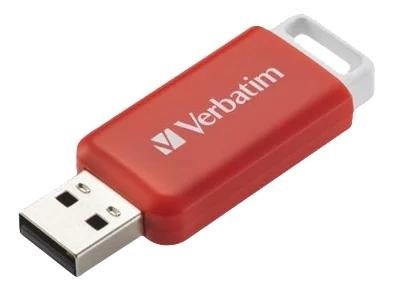 Verbatim DataBar USB 2.0 Drive Red 16GB
