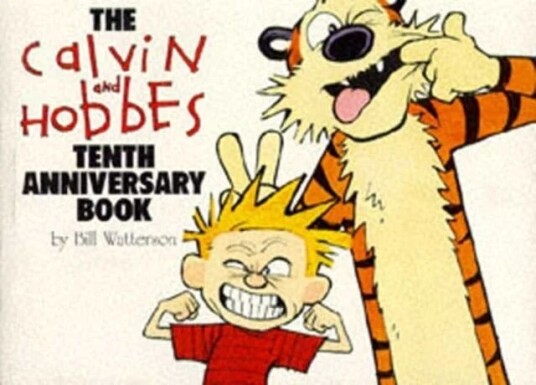 Calvin & Hobbes:Tenth Anniversary Book Av Bill Watterson