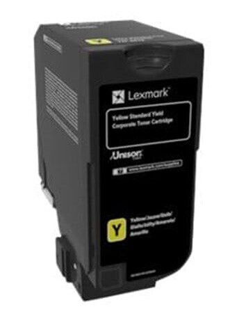 Lexmark - Laser toner Yellow