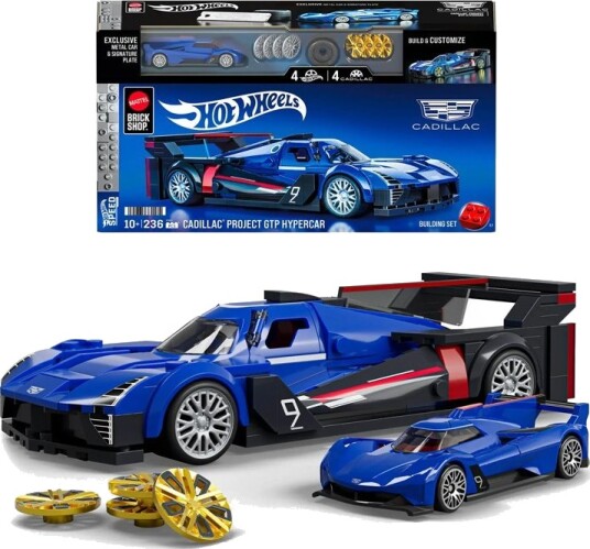 Mattel Brick Shop Brick Shop Hot Wheels Speed Series Cadillac Multi Patterned One Size