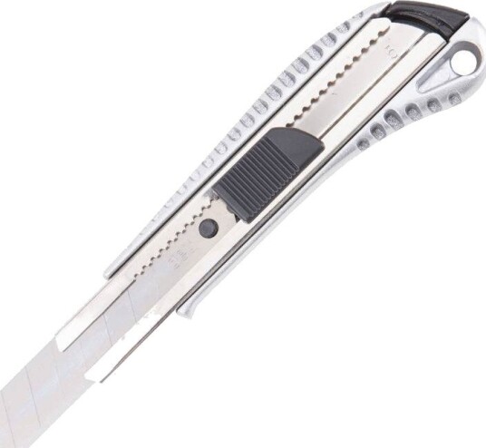 Deli Universalkniv EDL4255 18 mm, Sølv