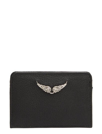 Zadig & Voltaire Zv Pass Grained Leather - Black - ONE SIZE Zadig & Voltaire Zv Pass Grained Leather - Black - ONE SIZE