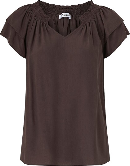 co’couture Topp SunriseCC Top Brun