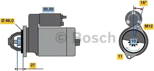 BOSCH 0 986 024 030 Starter