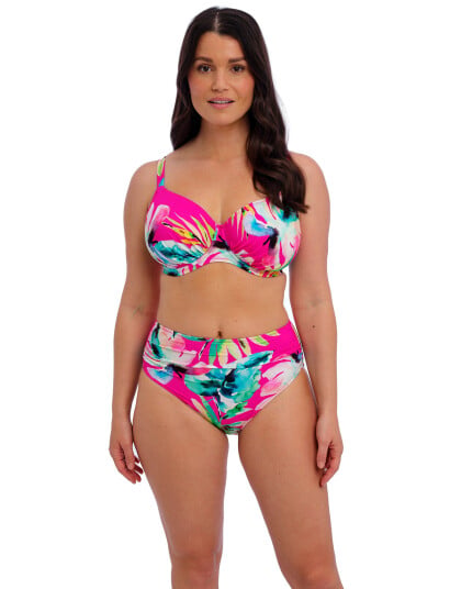 Fantasie Carabelita Uw Gathered Full Cup Bikini Top - Pink - D x 70