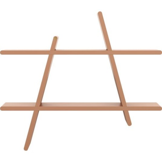 Andersen A Shelf Vegghylle L Bøk Mocha