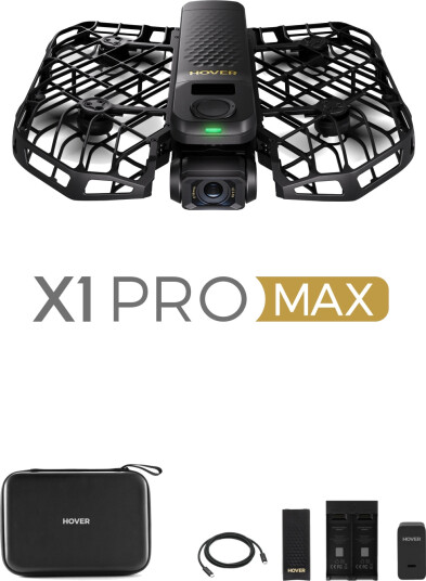 HoverAir X1 ProMax Retail Combo Drone Svart HoverAir X1 ProMax Retail Combo Drone Svart