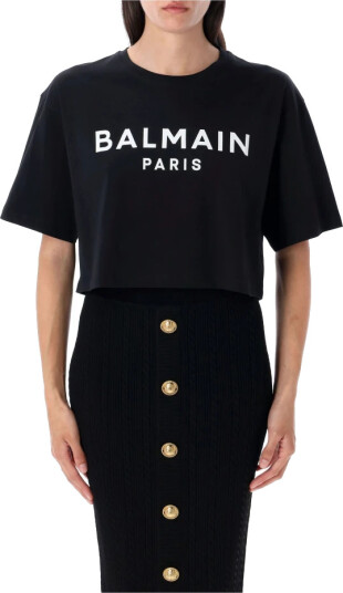 Balmain Dame Topper Svart L, Balmain Dame Topper Svart L,