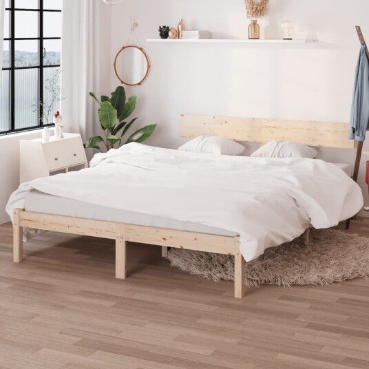 vidaXL Sengeramme heltre furu 160x200 cm vidaXL Sengeramme heltre furu 160x200 cm