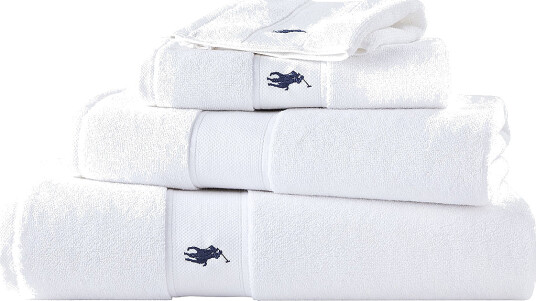 Ralph Lauren Home Poloplay Wash Towel White 33X33CM Ralph Lauren Home Poloplay Wash Towel White 33X33CM