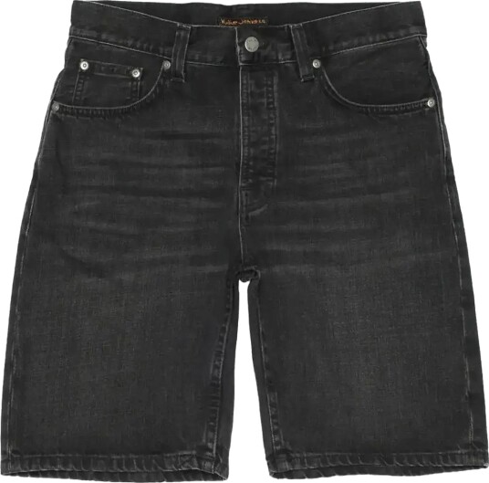 Nudie Jeans Zeb Denim Shorts Night Dune Black Black 32 Nudie Jeans Zeb Denim Shorts Night Dune Black Black 32