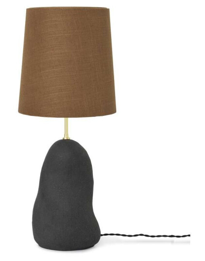 ferm LIVING Hebe Bordlampe Medium Black/Curry