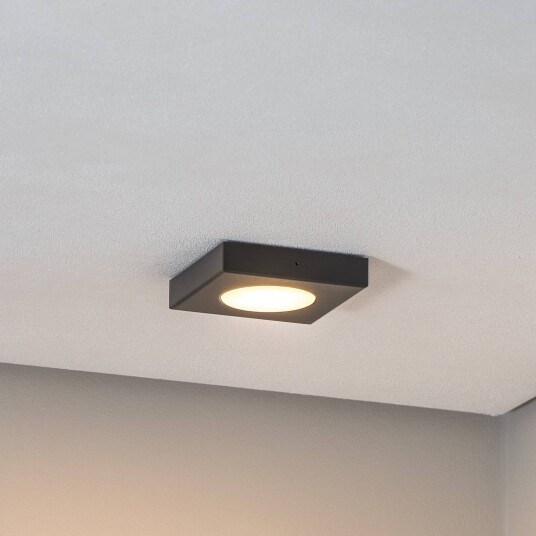 Sigma Hero taklampe 12 x 12 cm svart metall GX53 Sigma Hero taklampe 12 x 12 cm svart metall GX53