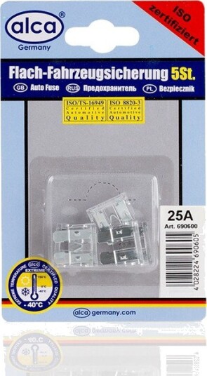ALCA 690600 Sikringssett ALCA 690600 Sikringssett