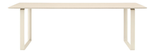 Muuto 70/70 spisebord 225 x 90 cm Sand laminate-Pywood-Sand