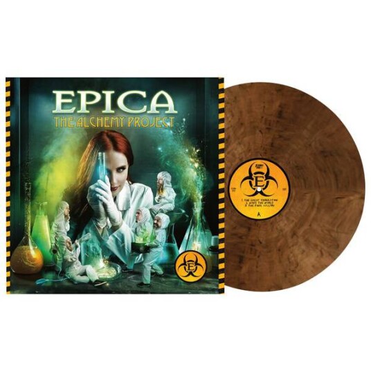Epica The Alchemy Project Transparent Red Black Marble Edition Vinyl