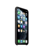 Apple Silikon Baksidedeksel for iPhone 11 Pro Max - Svart