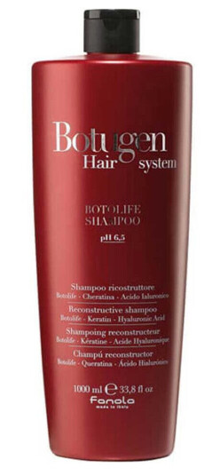 Fanola Botugen Reconstructive Sjampo 1000 ml - Fuktighetsgivende og Styrkende Fanola Botugen Reconstructive Sjampo 1000 ml - Fuktighetsgivende og Styrkende