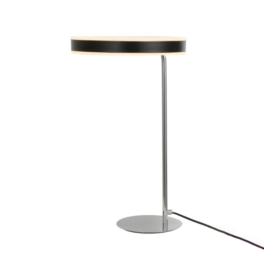 Lucande Yekta LED-bordlampe, stepdim, svart