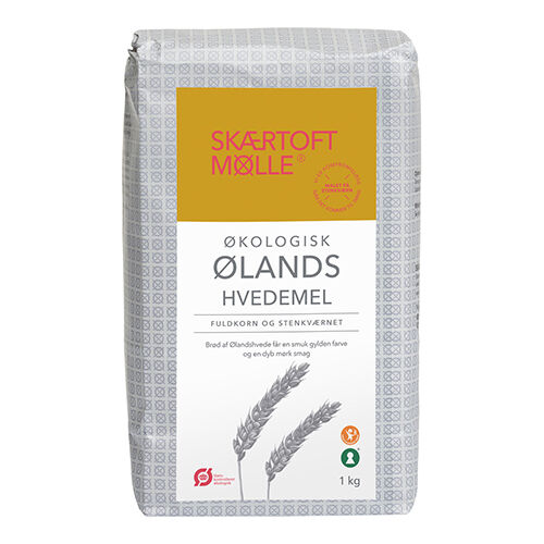 Skærtoft mølle Ølandshvetemel Fullkorns Ø Stenkvernet 1 Kg Skærtoft mølle Ølandshvetemel Fullkorns Ø Stenkvernet 1 Kg