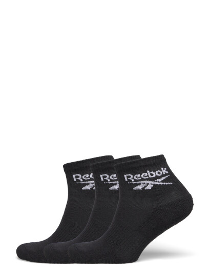 Reebok Performance Sock Ankle With Half Terry - Black - 46-48 Reebok Performance Sock Ankle With Half Terry - Black - 46-48