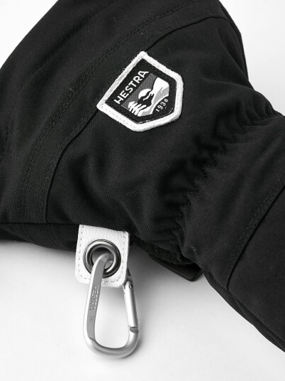 Hestra Army Leather Heli Ski - Mitt Svart 6 Hestra Army Leather Heli Ski - Mitt Svart 6