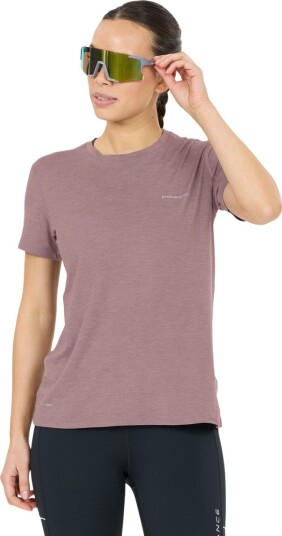 Endurance Alvaly W Melange S/S Tee Purple 40 Endurance Alvaly W Melange S/S Tee Purple 40