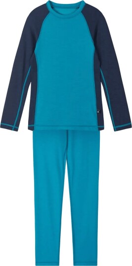 Reima Wool Base Layer Set Taitoa   Blue   110