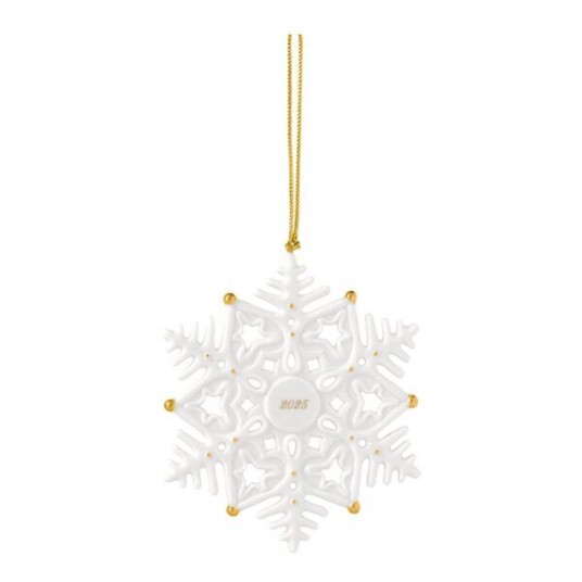 Villeroy & Boch Christmas Classic juletrepynt snøflak 10,5 cm Villeroy & Boch Christmas Classic juletrepynt snøflak 10,5 cm