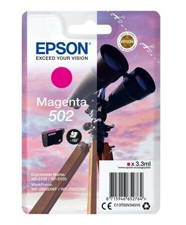 Epson 502 - magenta - original - blkpatron - Blekkpatron Rd