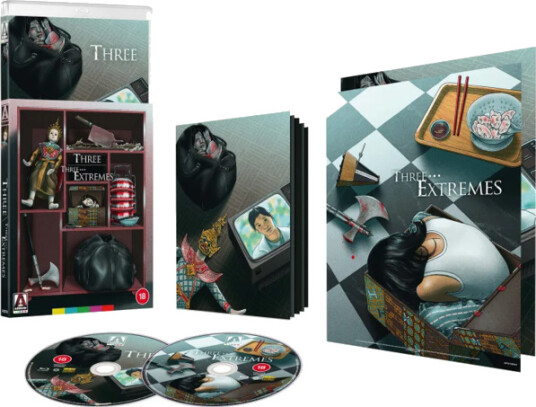 Three 2002 + Three Extremes 2004 Bluray