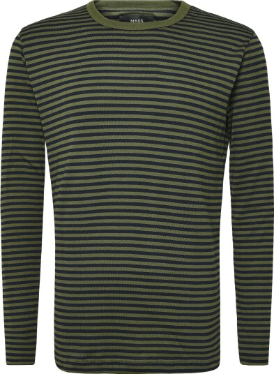 Mads Nørgaard Duo Rib Tobias Tee Ls   SKY CAPTAIN/TARMAC   XXL