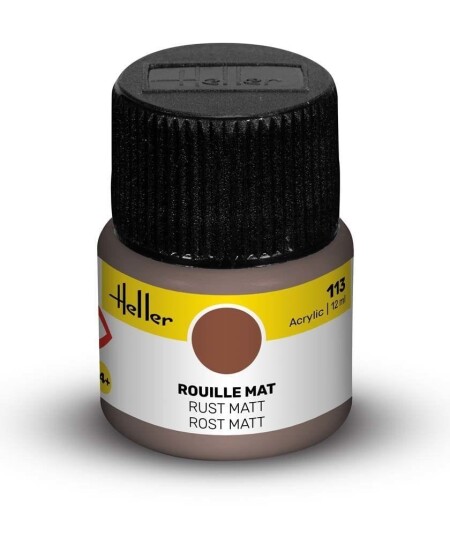 Heller Akryl No 113 Rust - Matt 12ml
