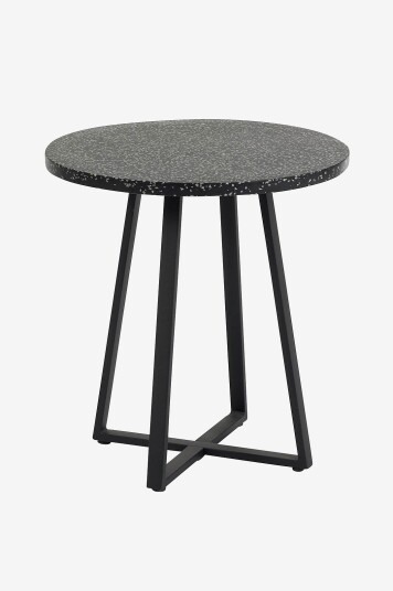 Kave Home Bord Tella Ø 70 cm Svart Kave Home Bord Tella Ø 70 cm Svart