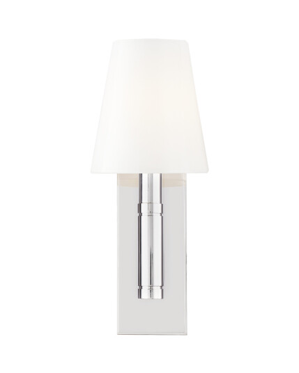Visual Comfort Beckham Classic Rectangular Sconce Nickel Visual Comfort Beckham Classic Rectangular Sconce Nickel