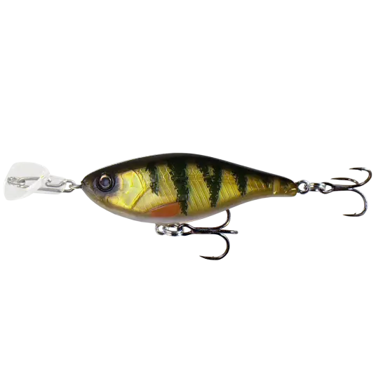 Headbanger Cranky Shad   7,6 cm Slow sink 16 g Natural Perch