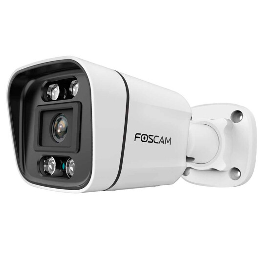 Foscam V8EP PoE Overvåkningskamera 4K med Sirene Hvit Foscam V8EP PoE Overvåkningskamera 4K med Sirene Hvit