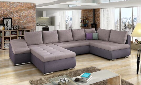 Seksjon Eltap Giovanni 351x82x190 cm Soro 61 Soro 65 Venstre