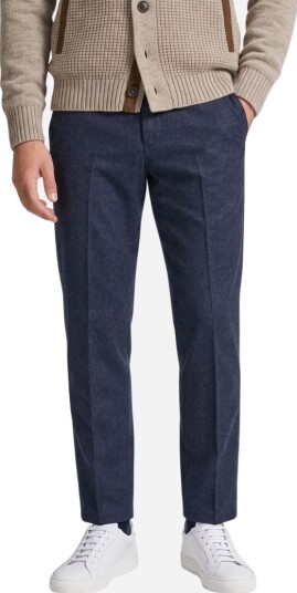 Berwich Morello 5pocket flanel wool pant 36 blå herre