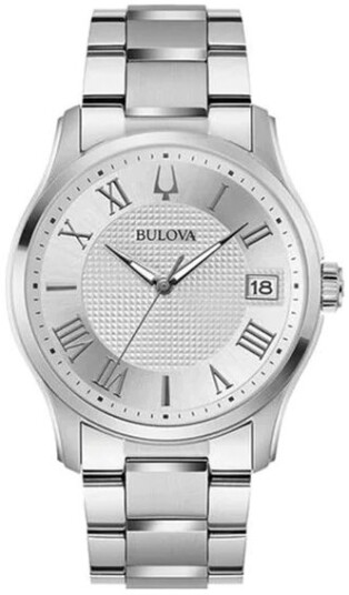 Bulova Herreklokke 96B391 Classic Sølvfarget/Stål Ø41 mm