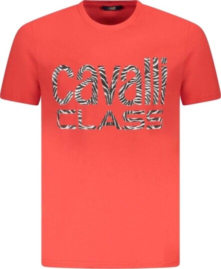 Cavalli Class Herre Topper Rød M,