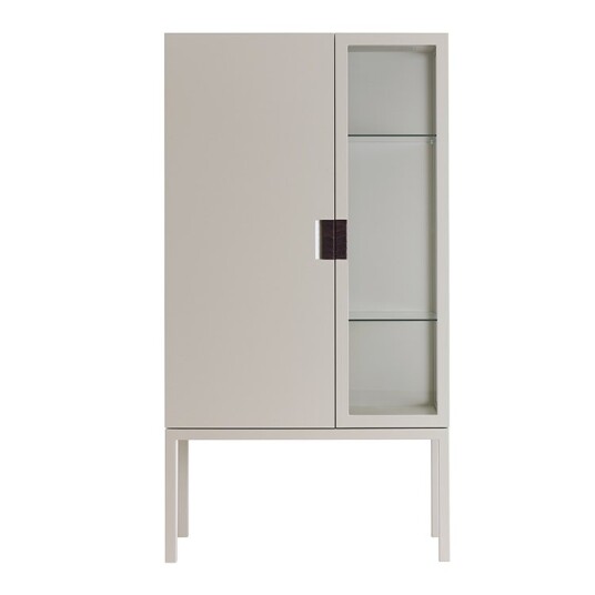 Asplund Frame Semi Cabinet Dark Sand Asplund Frame Semi Cabinet Dark Sand