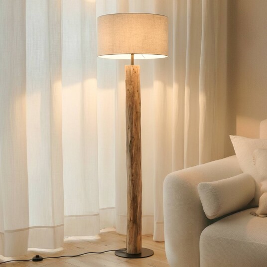 Gulvlampe Jorvan Lucande Lyst tre Stue / spisestue Tre