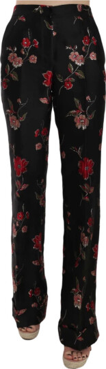Dolce & Gabbana Dame Bukser Flerfarget S,
