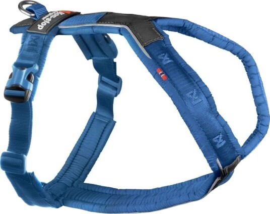 Non-Stop Dogwear Line 5.0 Hundesele Ergonomisk Blå Str. 6
