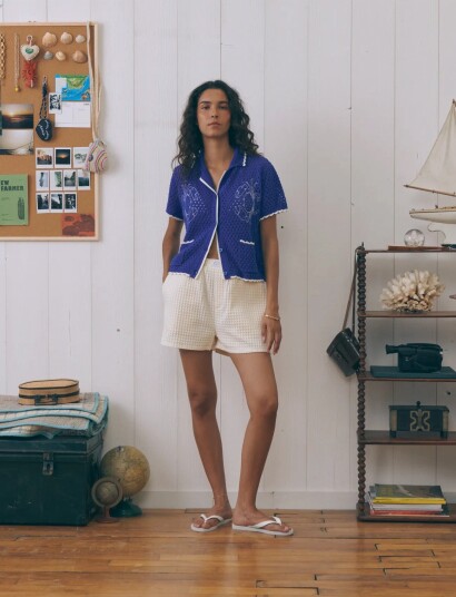 Maison Labiche Souchier Crab Blue XS/S