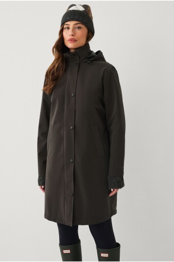 Áhkká Regnjakke Rain Waist Stretch Parka Brun Áhkká Regnjakke Rain Waist Stretch Parka Brun