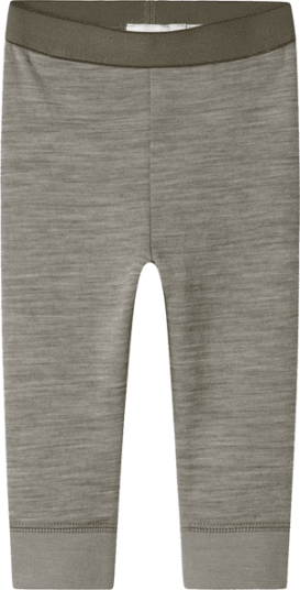 Name It NBMWuppo leggings i ull/bomull Dried Sage Name It NBMWuppo leggings i ull/bomull Dried Sage